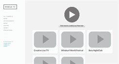 Desktop Screenshot of mobiletv.pro